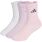 3er Pack adidas Cushioned Sportswear Crew Socken Kinder KD1727 - clear pink/white/ice lavender 19-21