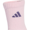 3er Pack adidas Cushioned Sportswear Crew Socken Kinder KD1727 - clear pink/white/ice lavender 19-21