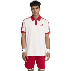 adidas Classics Tennis Poloshirt Herren KE6718 - chalk white M