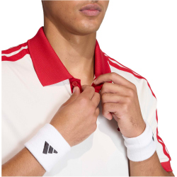 adidas Classics Tennis Poloshirt Herren KE6718 - chalk white M