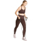 adidas Optime Essentials Workout Umstands-Leggings Damen KE6258 - aurora coffee XL