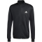 adidas Workout Essentials All-Set 3-Streifen Knit Trainingsjacke Herren KA3481 - black/white S