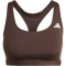 adidas Optime Essentials Workout 3-Streifen Mid Support Sport-BH Damen KA4708 - aurora coffee met./white XS