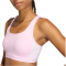 adidas Optime Essentials Workout 3-Streifen Mid Support Sport-BH Damen KA4707 - clear pink/white XS