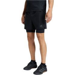 adidas D4T Workout 2in1 Trainingsshorts Herren KF6431 - black XL
