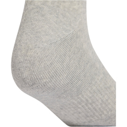 3er Pack adidas 3-Streifen Cushioned Sportswear Mid Cut Socken KC9618 - medium grey heather/white/black 34-36