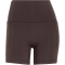 adidas 3-Streifen Studio All Me Booty kurze Leggings Damen KT3307 - aurora coffee M/5"