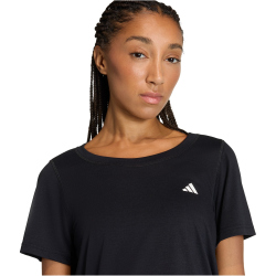 adidas Workout Essentials Scoop Neck Trainingsshirt Damen JY5605 - black S