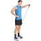 adidas Workout Essentials Seamless Tanktop Herren KC8132 - ray blue mel S
