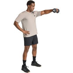 adidas Workout Essentials Feelready Trainingsshirt Herren KD5481 - medium grey heather S