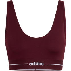 adidas Hyperglam Light Support Sport-BH Damen KC7668 - maroon XXS