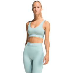 adidas Hyperglam Light Support Sport-BH Damen KC7667 - wonder sage XXS