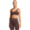adidas Hyperglam Light Support Sport-BH Damen JZ6452 - aurora coffee M