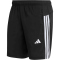 adidas Workout Essentials Base 3 Streifen Woven Trainingsshorts Herren KA3521 - black/white XS/7"