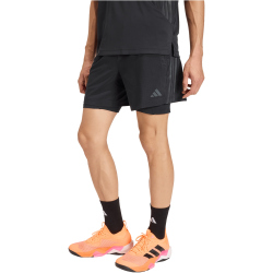 adidas Tech Essentials Workout 2in1 Trainingsshorts Herren KE9633 - black S