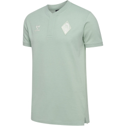 hummel SV Werder Bremen Travel Poloshirt 2024/25 6117 -...