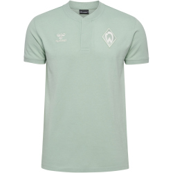 hummel SV Werder Bremen Travel Poloshirt 2024/25 6117 -...