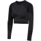 hummel hmlUNITY Seamless Cropped Langarmshirt Damen