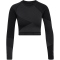 hummel hmlUNITY Seamless Cropped Langarmshirt Damen