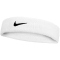 NIKE Swoosh Classic Stirnband 101 - white/black