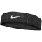 NIKE Swoosh Classic Stirnband 010 - black/white