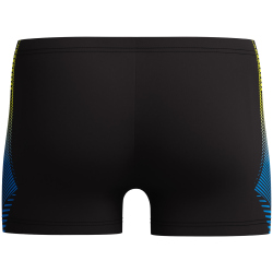 Speedo Panel Badeshorts Herren 7172 - black/hyper yellow S/M