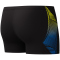 Speedo Panel Badeshorts Herren 7172 - black/hyper yellow S/M