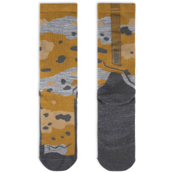 BUFF Merino Lightweight Crew II Socken 870 - khaki S (36-38)