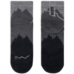 BUFF Merino Lightweight Quarter III Socken 999 - black S...