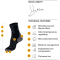BUFF Merino Lightweight Quarter III Socken 221 - ginger S (36-38)
