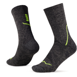 BUFF DryFlx Crew Socken 999 - black S (36-38)