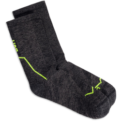 BUFF DryFlx Crew Socken 999 - black S (36-38)
