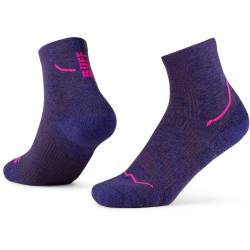 BUFF DryFlx Quarter Socken 740 - ultramarine S (36-38)