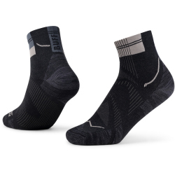BUFF Coolnet Quarter Socken 999 - black S (36-38)