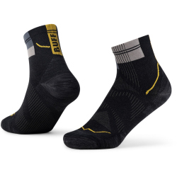 BUFF Coolnet Quarter Socken 901 - graphite S (36-38)