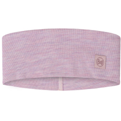 BUFF Merino breites Stirnband 640 - solid lilac sand