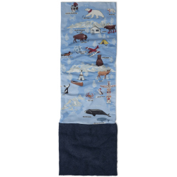BUFF Polar Multifunktionstuch Kinder 725 - imus washed blue