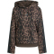 adidas Seasonal Essentials 3-Streifen Leopard Print French Terry Hoodie Damen