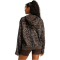 adidas Seasonal Essentials 3-Streifen Leopard Print French Terry Hoodie Damen