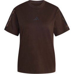 adidas Seasonal Essentials 3-Streifen Leopard Print T-Shirt Damen