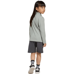 adidas GoTo 1/4-Zip Sweatshirt + Shorts Set Kinder