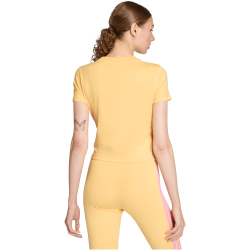 adidas Essentials 3-Streifen Slim Baby Tee T-Shirt Damen