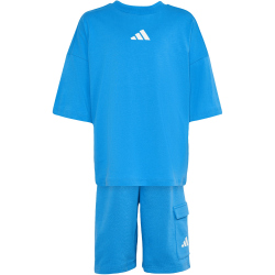 adidas TRNSTR T-Shirt + Shorts Set Kinder