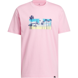 adidas Summer Sunset Graphic T-Shirt Herren