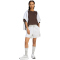 adidas 3-Streifen Studio Fleece Loose Sweatshorts Damen
