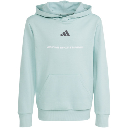 adidas Slogan Fleece Hoodie Jungen KG7387 - tactile green...