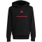 adidas Slogan Fleece Hoodie Jungen KG7385 - black 128