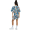 adidas x Farm Rio Kleid Damen KD2194 - talc/st fade gold/super green XS