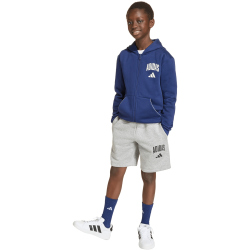 adidas Seasonals Collegiate Typography Sweatjacke Kinder KD4394 - dark blue/off white 152