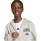 adidas Seasonals Collegiate Typography Sweatjacke Kinder KC4583 - medium grey heather/black 128